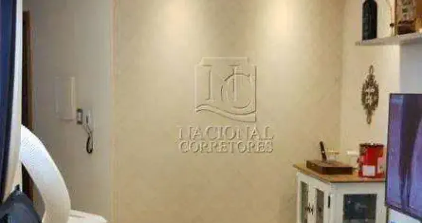 Cobertura com 2 dormitórios à venda, 100 m² - utinga - santo andré/sp