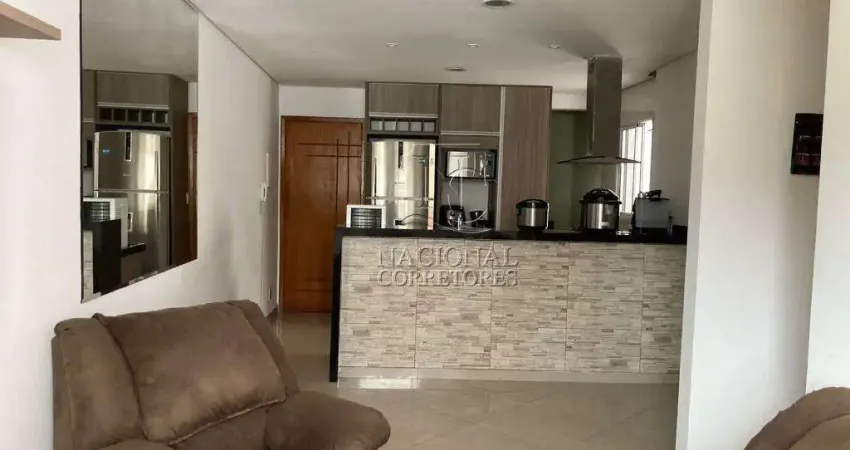 Cobertura com 2 dormitórios à venda, 110 m² por - parque das nações - santo andré/sp