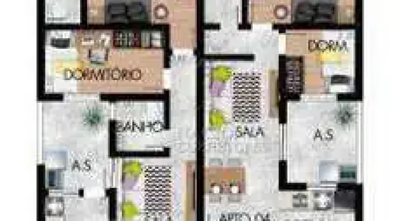 Cobertura Sem Condomínio à venda, 2 quartos, 1 suíte, 1 vaga, Parque das Nações - Santo André/SP