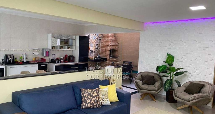 Sobrado à venda, 3 quartos, 1 suíte, 5 vagas, Vila Pires - Santo André/SP
