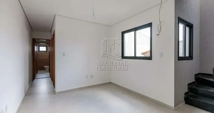 Cobertura sem condomínio nova à venda no parque oratório – 2 dormitórios e 1 vaga