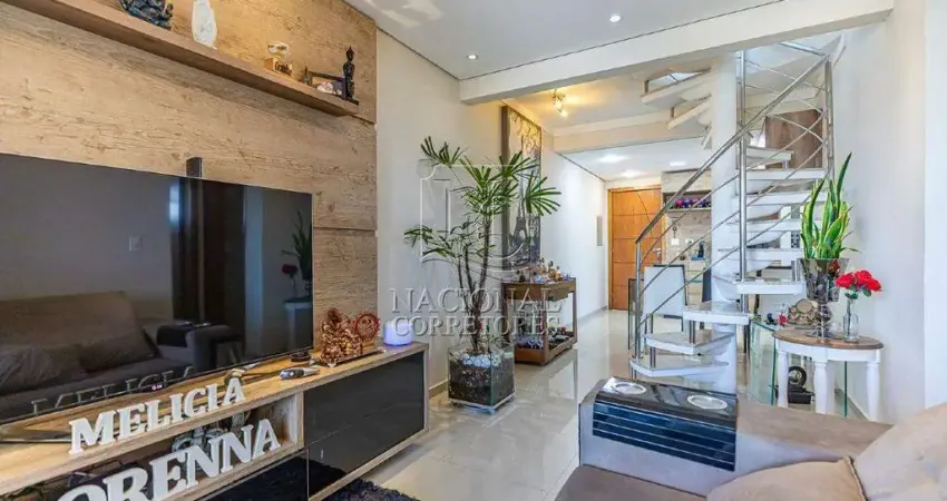 Cobertura à venda, 164m² - osvaldo cruz - são caetano do sul/sp