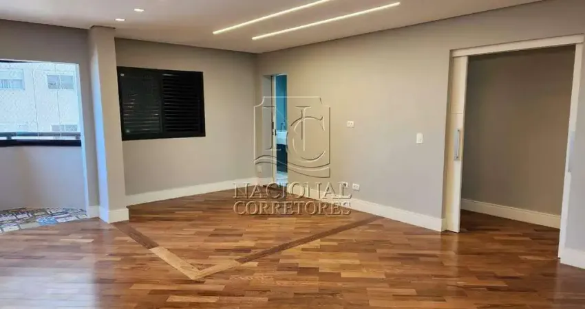 Apartamento semi mobiliado com 4 dormitórios para locação, 135 m² - Vila Gilda - Santo André/SP