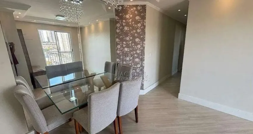 Apartamento com 2 dormitórios à venda, 50 m² - parque erasmo assunção - santo andré/sp.