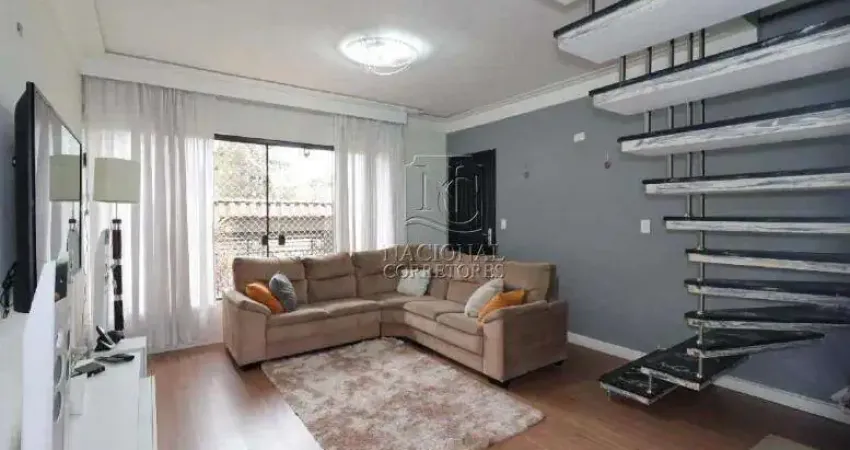 Sobrado com 3 dormitórios à venda, 224 m² - parque das nações - santo andré/sp