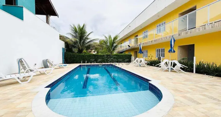 Apartamento com 1 quarto, Praia da Maranduba, Ubatuba - R$ 370 mil, Cod: 2599