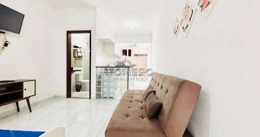 Apartamento com 1 quarto, Praia do Sapê, Ubatuba - R$ 270 mil, Cod: 2658