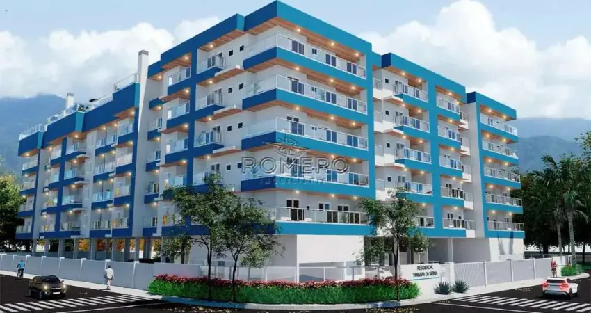 Apartamento com 2 quartos, praia das toninhas, ubatuba - r$ 525 mil, cod: 2764