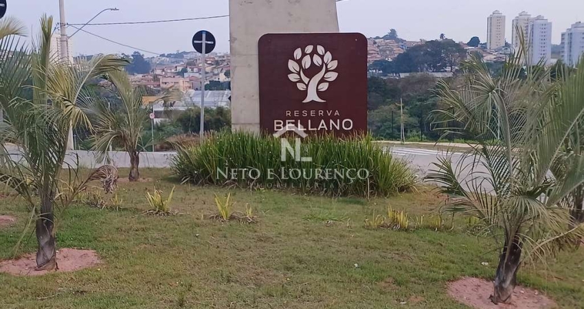Terreno à venda no Reserva Bellano – Jardim Santa Filomena, Itatiba-SP. Condomínio tranquilo, bem l
