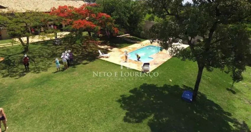 Chácara para lazer ou eventos à venda, porteira fechada, no Bairro do Poste, Jundiaí-SP – estrutura