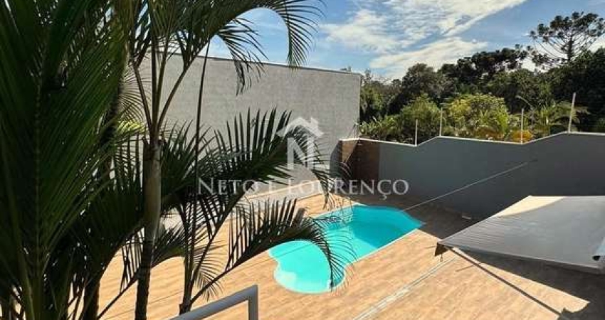 Casa mobiliada á venda com 3 quartos, quintal e piscina no Jardim São Vicente, Jundiaí, SP