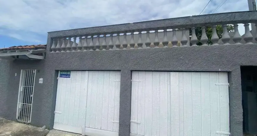 Casa para venda em itanhaém, corumbá, 3 dormitórios, 1 banheiro, 2 vagas