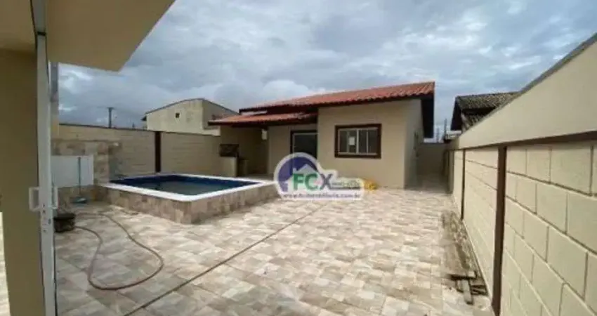 Casa para Venda em Itanhaém, Balneário Tupy, 2 dormitórios, 1 suíte, 1 banheiro, 4 vagas