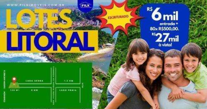 Terreno à venda no Jardim Anchieta, Itanhaém 