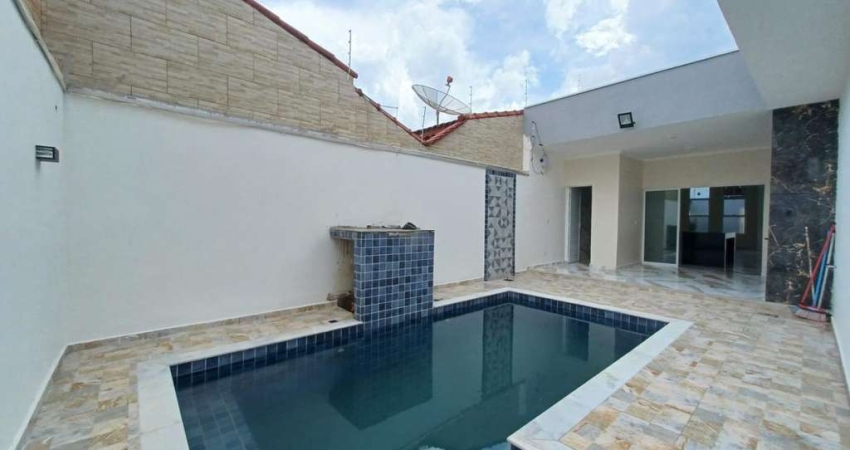 Casa para Venda em Itanhaém, Balneário Tupy, 3 dormitórios, 2 suítes, 1 banheiro, 2 vagas