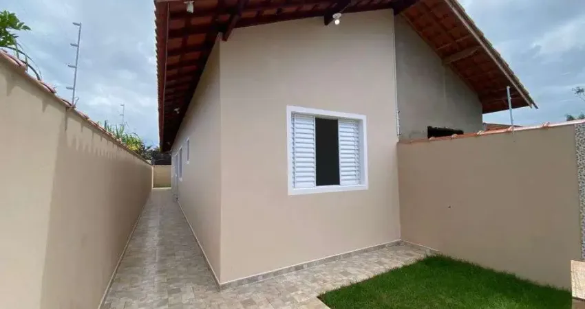 Casa para Venda em Itanhaém, Balneário Gaivotas, 2 dormitórios, 1 suíte, 1 banheiro, 2 vagas