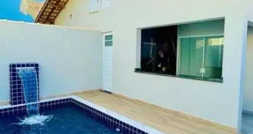 Casa para Venda em Itanhaém, Jardim Suarão, 2 dormitórios, 2 banheiros, 3 vagas