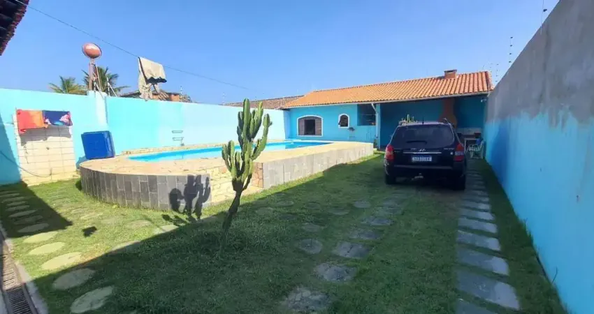 Casa para Venda em Itanhaém, Balneário Gaivotas, 2 dormitórios, 1 suíte, 1 banheiro, 5 vagas