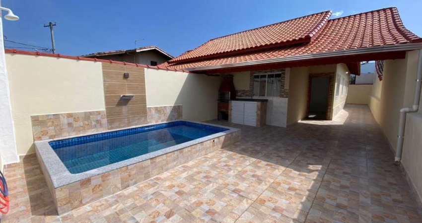 Casa para Venda em Itanhaém, Jardim Suarão, 2 dormitórios, 1 suíte, 1 banheiro, 2 vagas