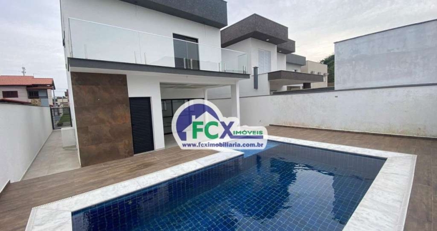 Casa para Venda em Itanhaém, Jardim Guacyra, 3 dormitórios, 2 suítes, 1 banheiro, 1 vaga