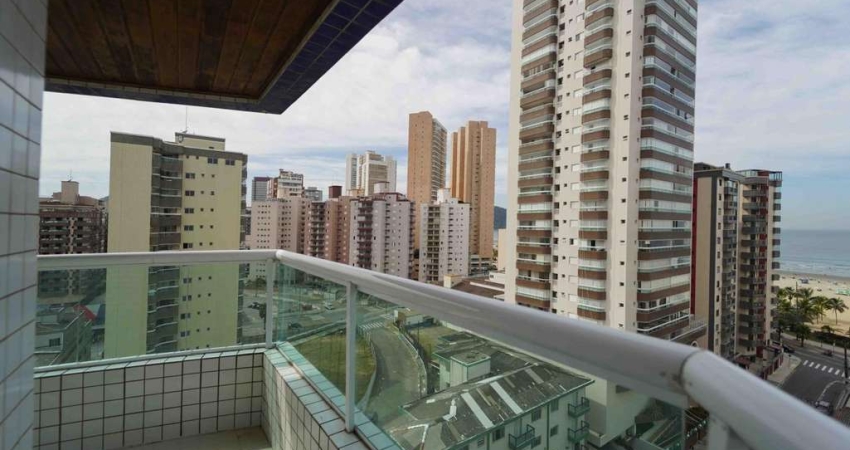 Apartamento para Venda em Praia Grande, Guilhermina, 3 dormitórios, 3 suítes, 1 banheiro, 2 vagas