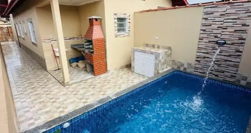 Casa para venda em itanhaém, jardim magalhães, 2 dormitórios, 1 suíte, 1 banheiro, 2 vagas