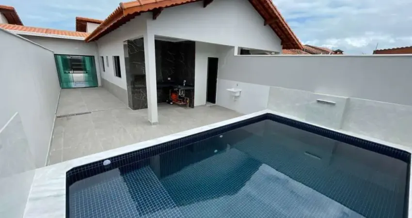Casa para venda em itanhaém, são marcos, 3 dormitórios, 1 suíte, 1 banheiro, 2 vagas