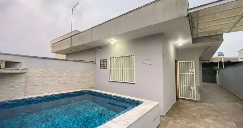 Casa para venda em itanhaém, umuarama, 2 dormitórios, 1 banheiro, 1 vaga