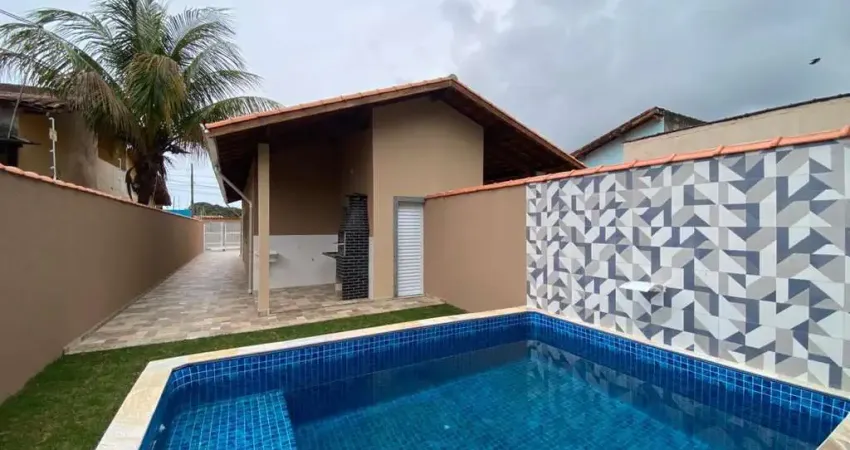 Casa para venda em itanhaém, jamaica, 2 dormitórios, 1 suíte, 1 banheiro, 1 vaga