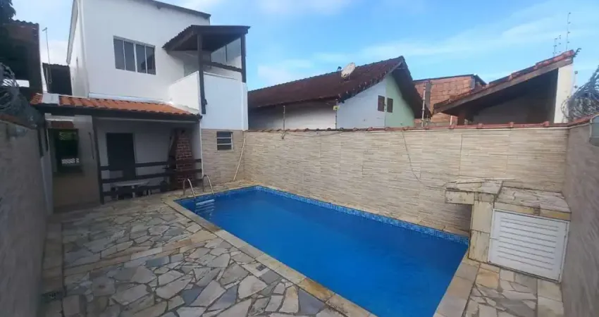 Casa para venda em itanhaém, jardim magalhães, 2 dormitórios, 2 banheiros, 2 vagas