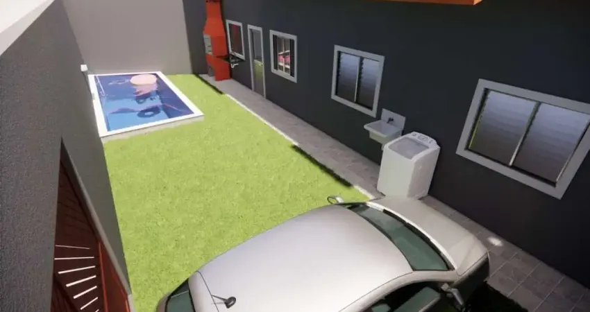 Casa para venda em itanhaém, palmeiras, 2 dormitórios, 1 banheiro, 2 vagas