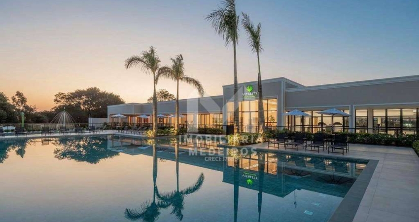 Terreno à venda no Condomínio Vitality, 300 m² por R$ 600.000 - Canadá - Cascavel/PR