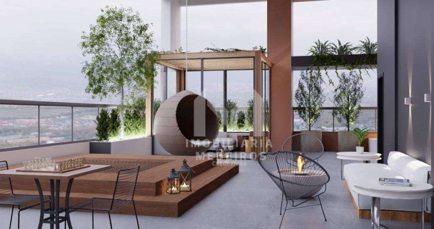 Apartamento com 1 suíte e 2 quartos à venda, 84 m² por R$ 876.259 - Centro - Cascavel/PR