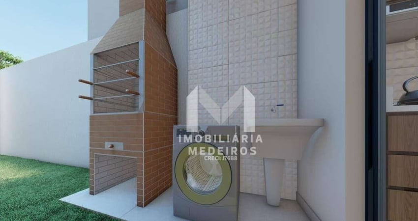 Casa com 2 suítes à venda, 60 m² por R$ 398.000 - Siena - Cascavel/PR