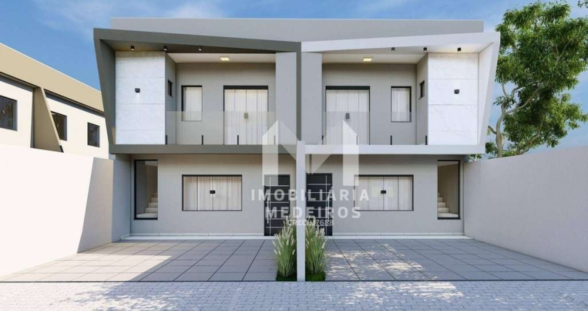 Sobrado com 3 dormitórios à venda, 86 m² por R$ 639.000,00 - Santa Cruz - Cascavel/PR