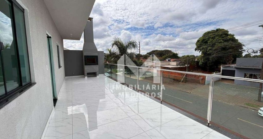 Apartamento com 3 dormitórios à venda, 134 m² por R$ 599.000,00 - Santa Felicidade - Cascavel/PR
