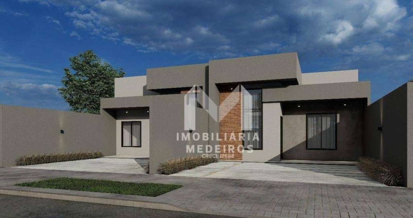 Casa com 2 dormitórios à venda, 67 m² por R$ 490.000,00 - Paraíso tropical - Cascavel/PR