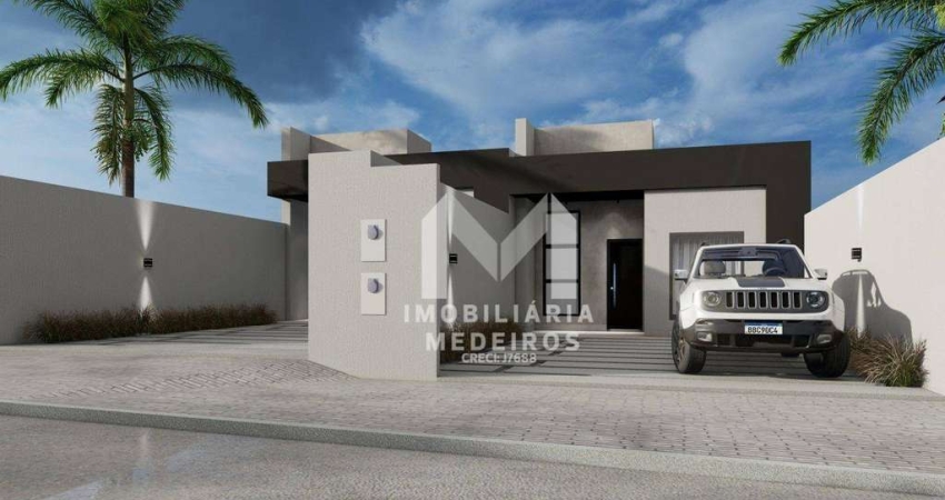 Casa com 2 dormitórios à venda, 67 m² por R$ 395.000,00 - Veredas - Cascavel/PR