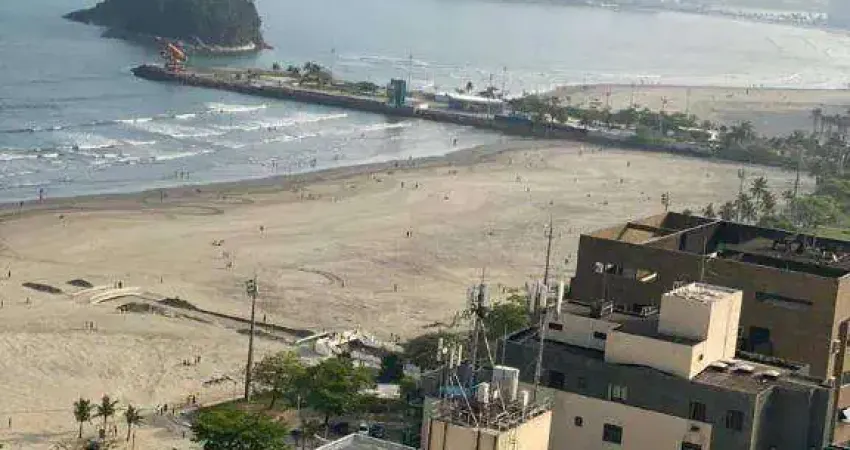 Apartamento com 1 dormitório para alugar, 52 m² por R$ 5.800,00/mês - Pompéia - Santos/SP