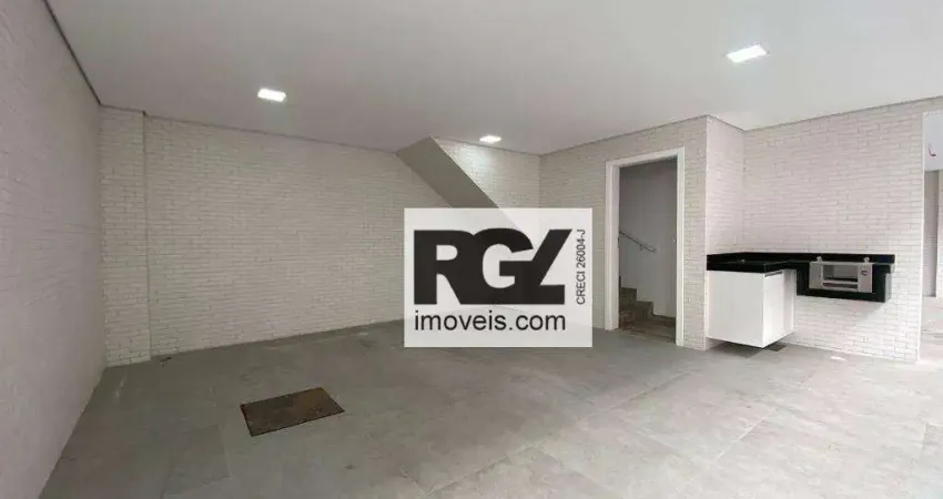 Village com 2 dormitórios à venda, 100 m² por R$ 859.000,00 - Campo Grande - Santos/SP