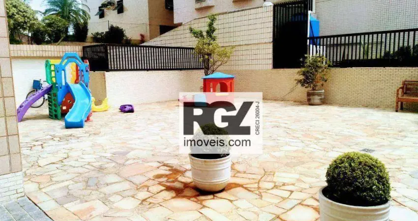 Apartamento com 2 dormitórios para alugar, 111 m² por R$ 4.900,00/mês - Ponta da Praia - Santos/SP