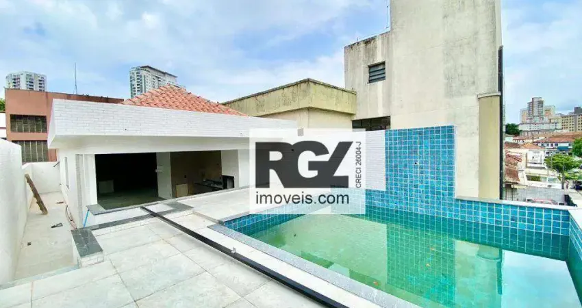 Casa com 4 dormitórios à venda, 290 m² por R$ 1.939.800,00 - Boqueirão - Santos/SP