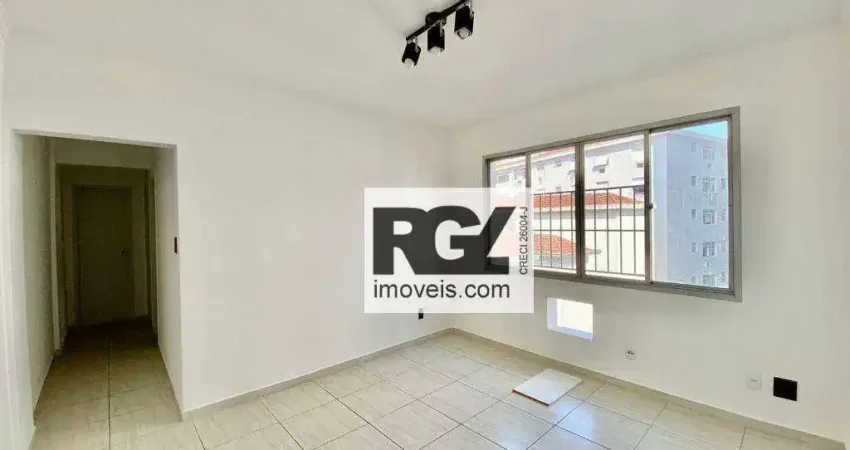 Apartamento com 2 dormitórios para alugar, 90 m² por R$ 3.200,00/mês - Campo Grande - Santos/SP
