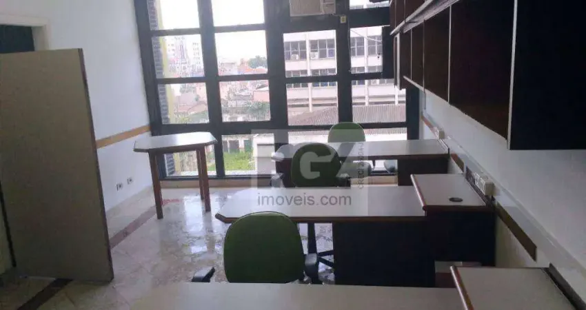 Sala para alugar, 45 m² por r$ 2.500,00/mês - centro - santos/sp