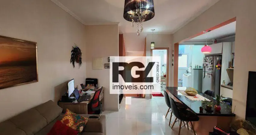 Village com 2 dormitórios à venda, 93 m² por R$ 700.000,00 - Gonzaga - Santos/SP