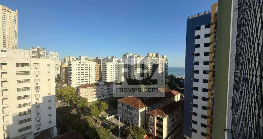 Apartamento com 2 dormitórios para alugar, 98 m² por R$ 5.000,02/mês - Boqueirão - Santos/SP