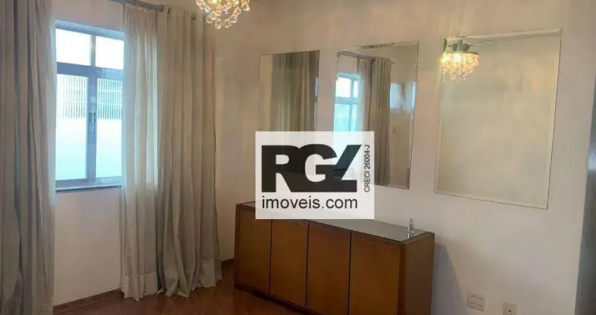 Apartamento com 3 dormitórios para alugar, 91 m² por R$ 3.500,00/mês - Ponta da Praia - Santos/SP