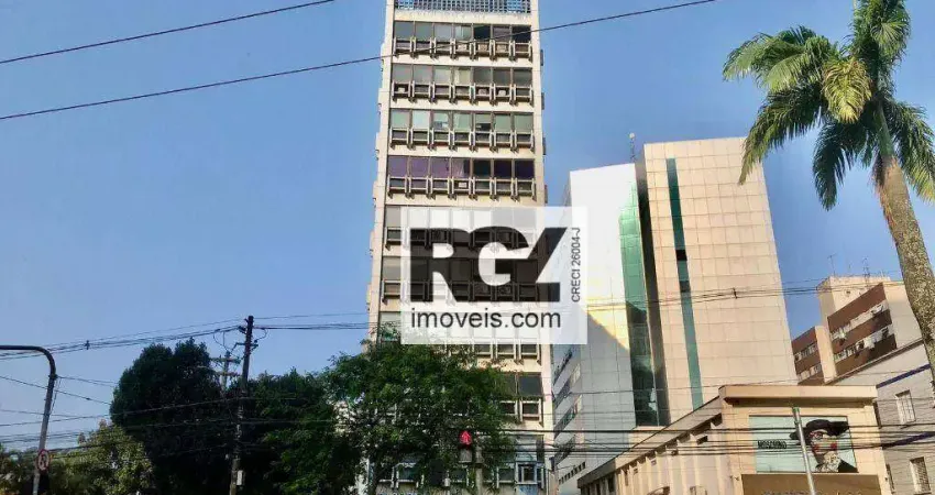 Sala comercial para alugar no Gonzaga, Santos 
