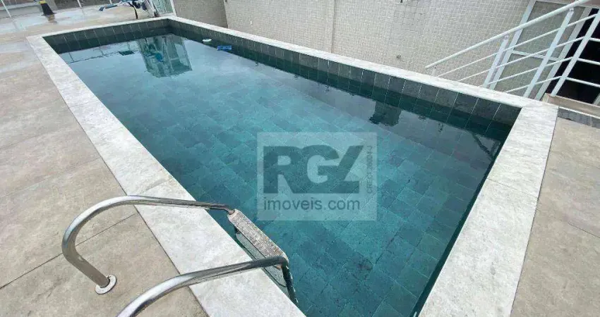 Apartamento com 1 dormitório à venda, 41 m² por r$ 486.000,00 - aparecida - santos/sp