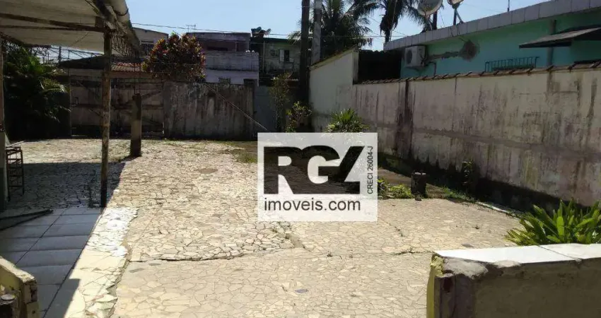Terreno à venda, 250 m² por R$ 190.000,00 - Parque Continental - São Vicente/SP